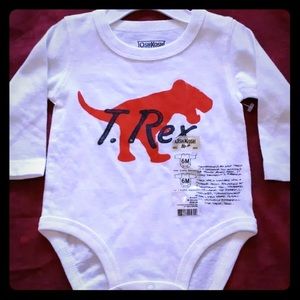 NEW Osh Kosh B’gosh Long Sleeve Onesie 6 Month